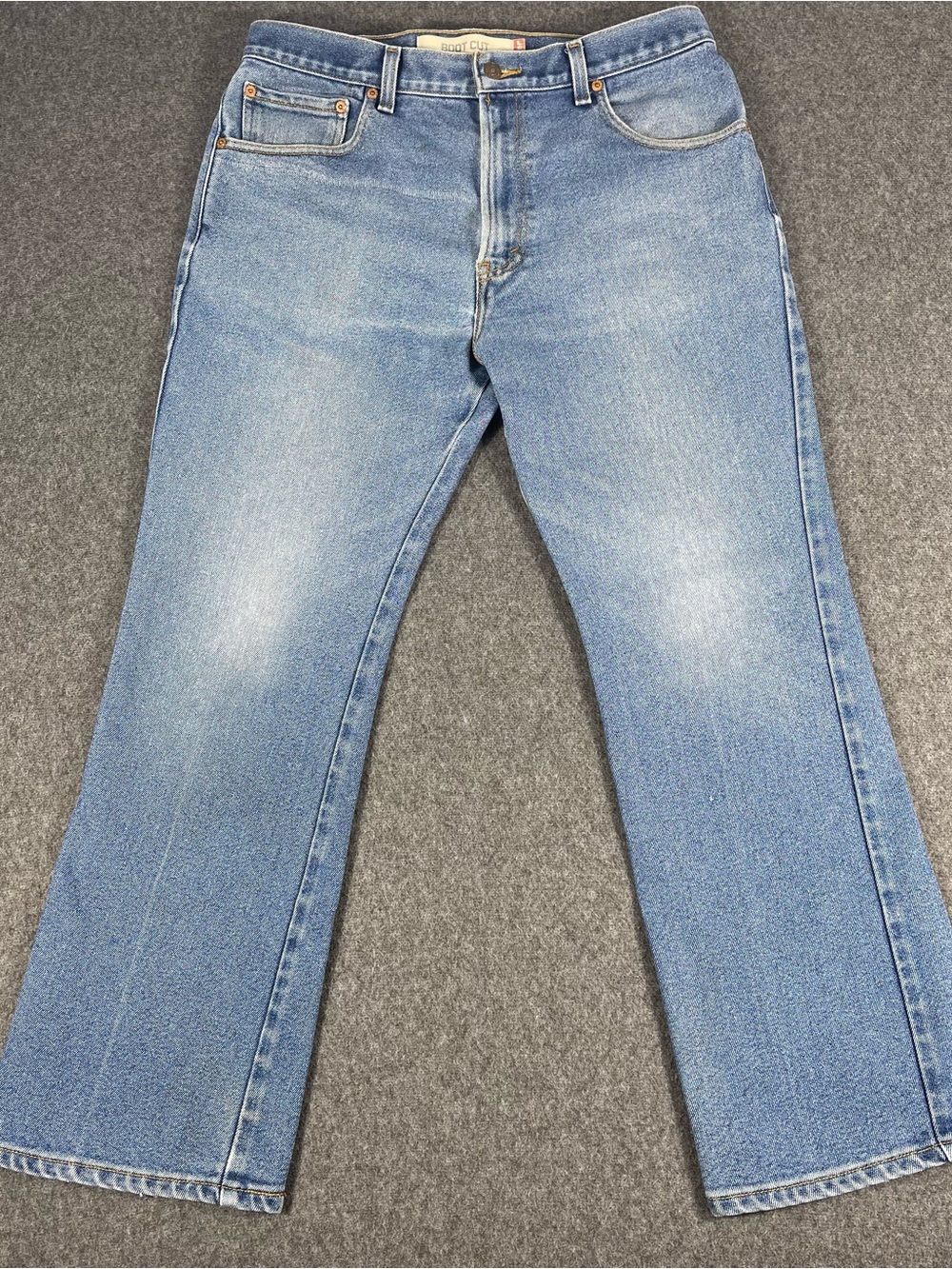 Vintage Levi's 517 Boot Cut Blue Jeans 36x29 (Fits 34x29) Denim Y2K